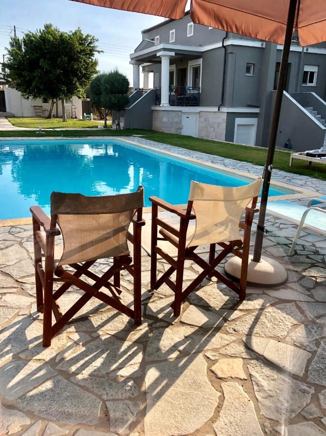Sunlit Pool House Βίλα Ποσειδωνία Εξωτερικό φωτογραφία