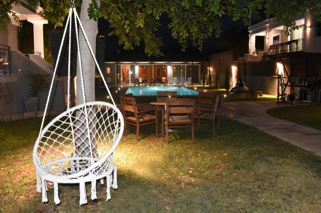 Sunlit Pool House Βίλα Ποσειδωνία Εξωτερικό φωτογραφία