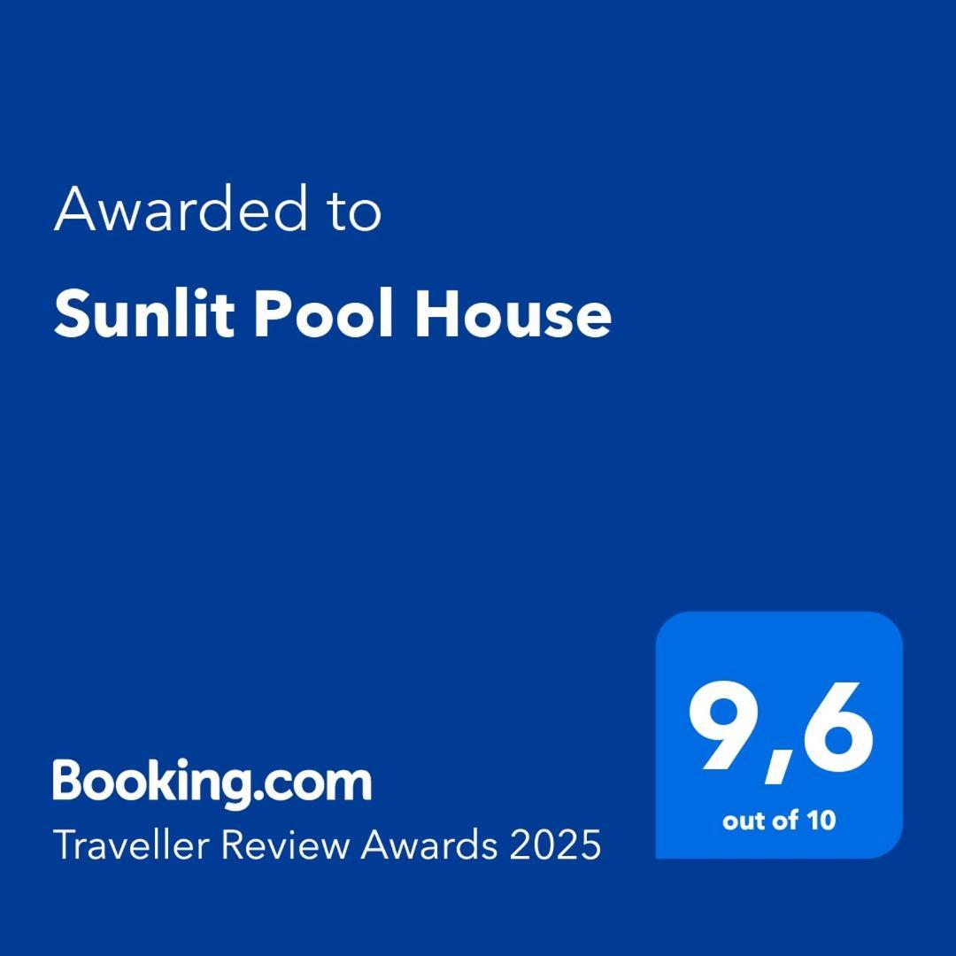 Sunlit Pool House Βίλα Ποσειδωνία Εξωτερικό φωτογραφία